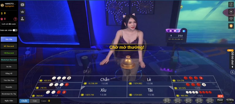 Bạn có thể tùy ý chọn bàn xóc đĩa livestream tại nhà cái Thabet